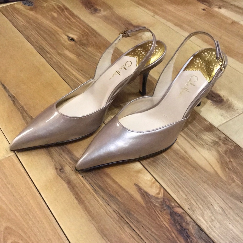 Cole Haan Blush Patent Heels